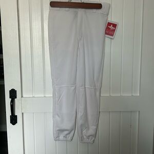 Boy’s White Baseball Pants